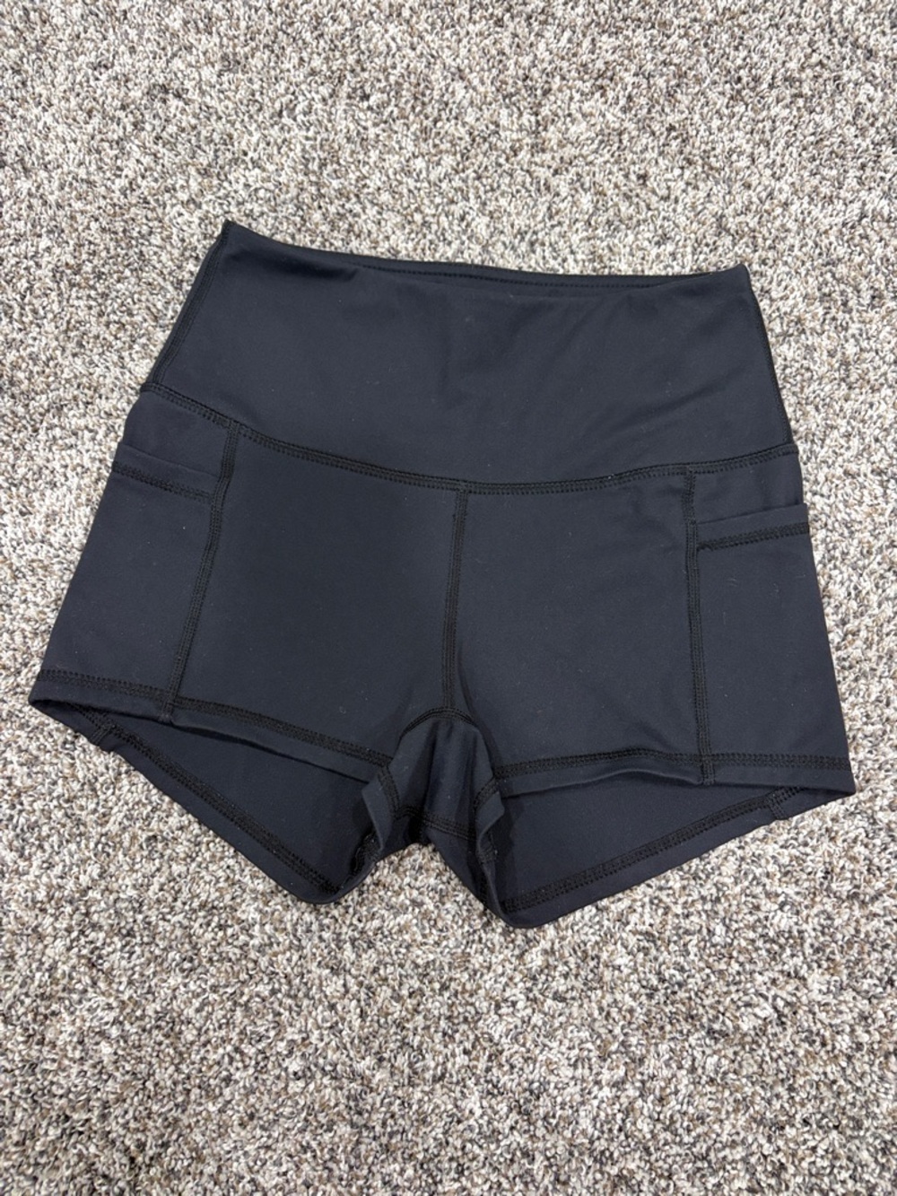 High-Waist Black Buffbunny Shorts